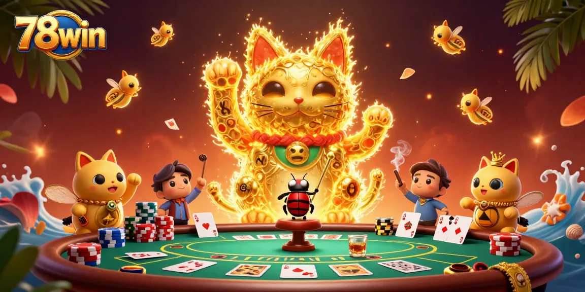 Experience thrilling gameplay and winning strategies with 78win's engaging online casino atmosphere.